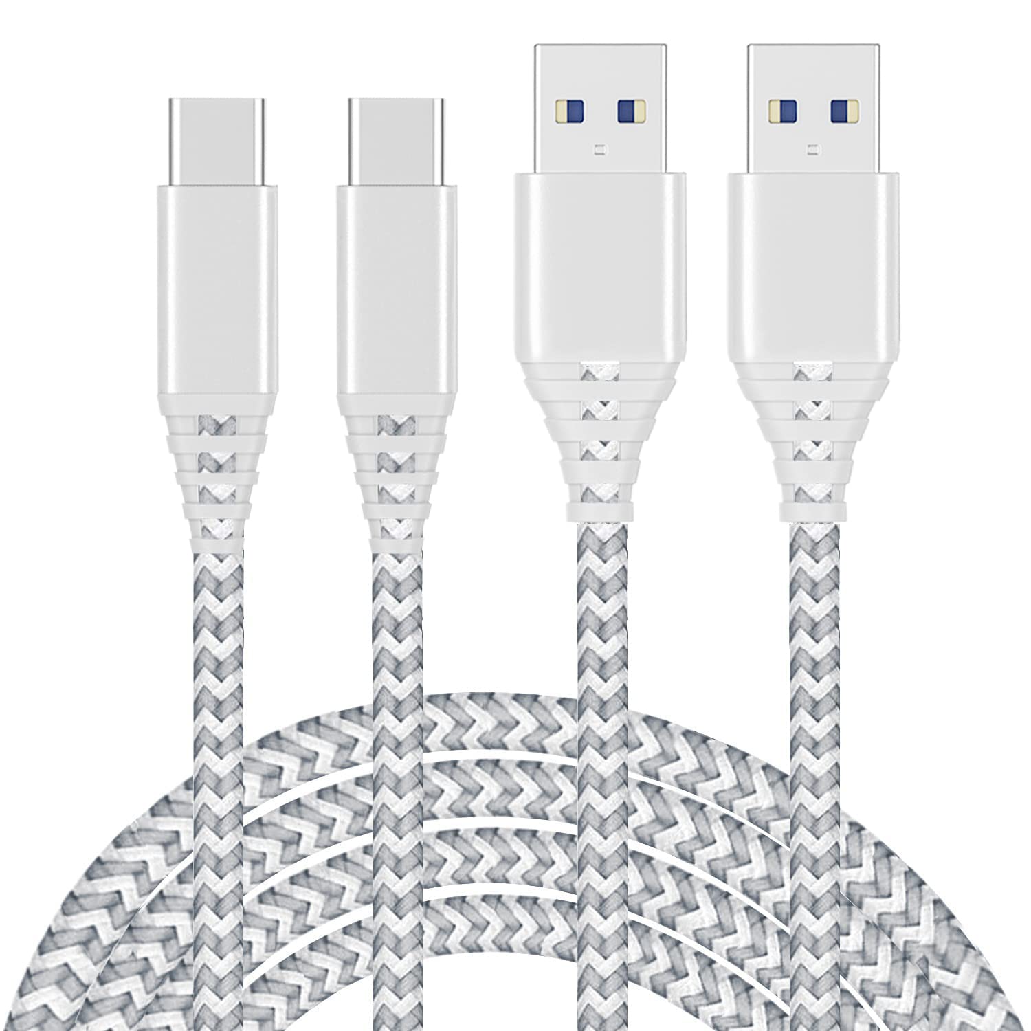 Fast Charge 10FT USB Type C Cable for Samsung Galaxy - HNGLPOW