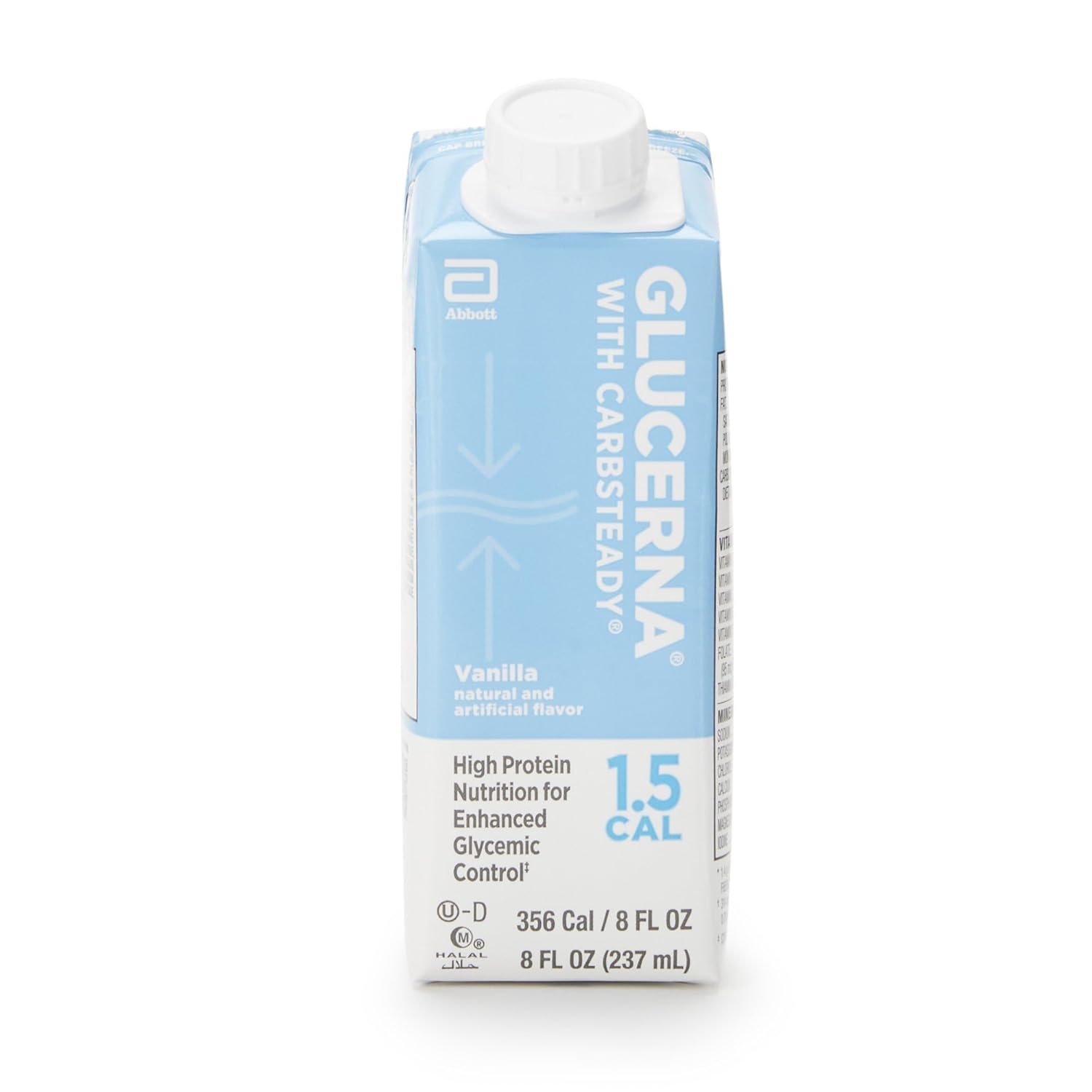 Glucerna 1.5 Cal Nutrition Vanilla 8oz for Kidney Health
