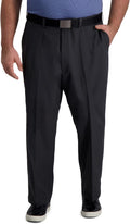 Haggar Cool Right Performance Flex Classic Fit Flat Front Pant B&T