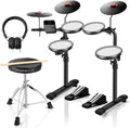 MK-0 Electric Drum Set with Quiet Mesh Pads - Beginner Kit