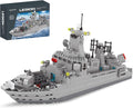 Navy Destroyer Building Set Battleship Toy - Detailed 528pc