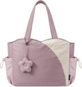 LOVEVOOK Puffer Tote Bag for Women - Spacious, Machine Washable