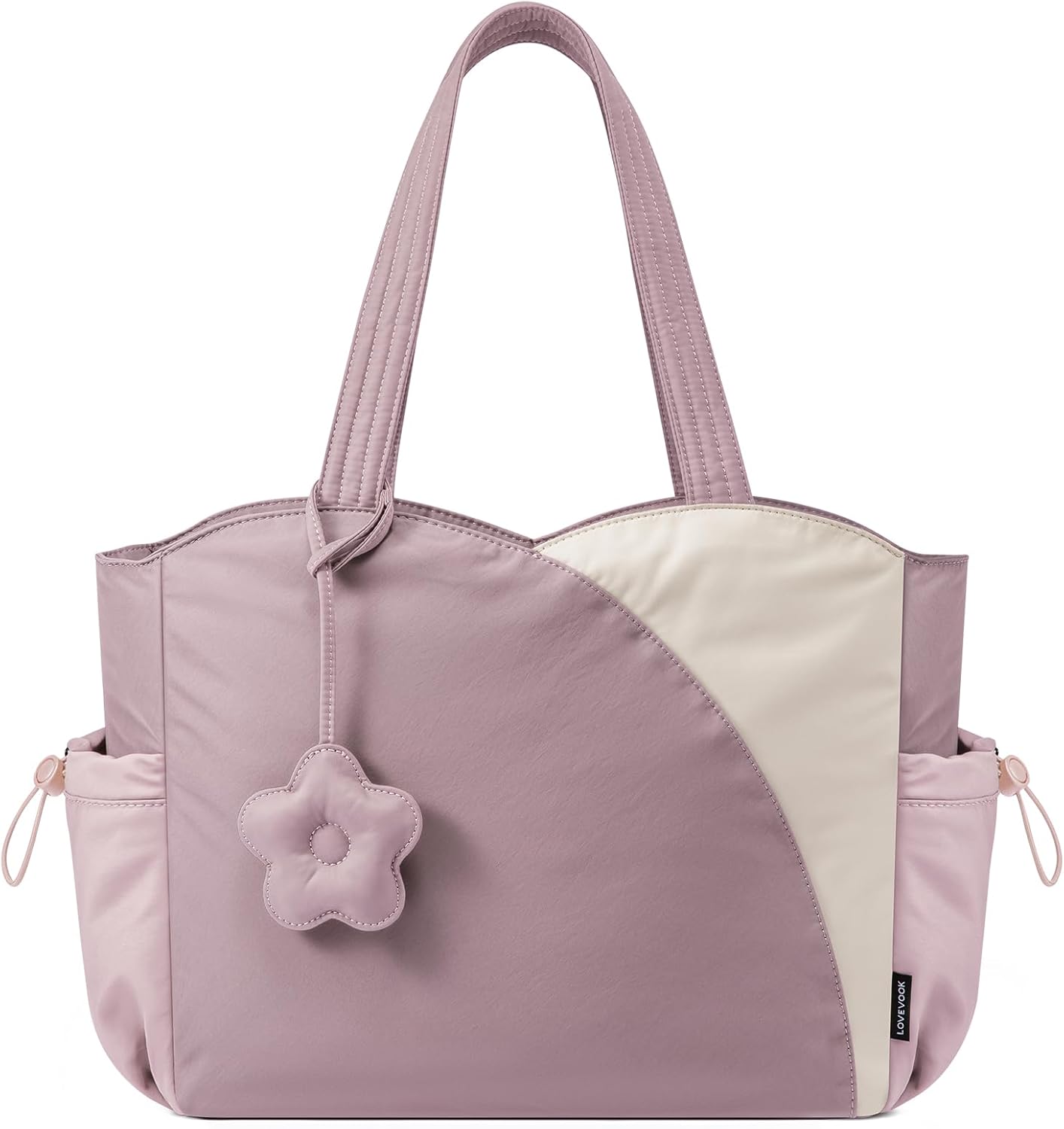 LOVEVOOK Puffer Tote Bag for Women - Stylish Work & Travel Bag
