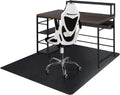SALLOUS Office Hard Floor Mat: Non-Toxic PVC Protector for Hardwood Floors