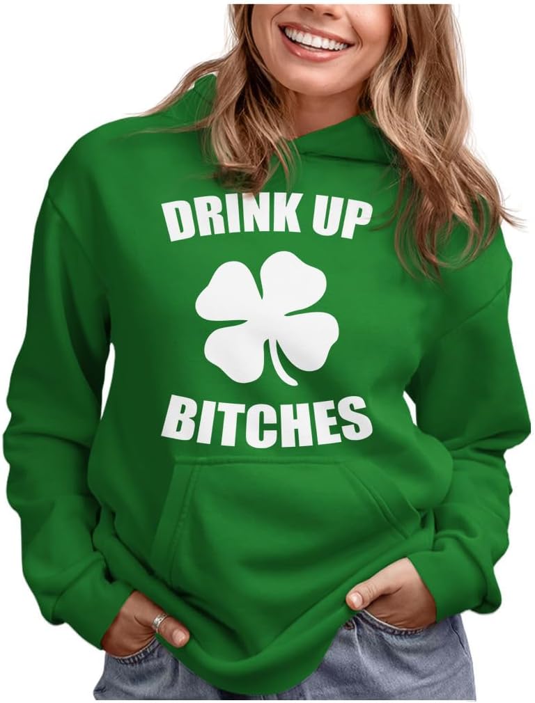 Irish Shamrock Hoodie - Lucky Style!