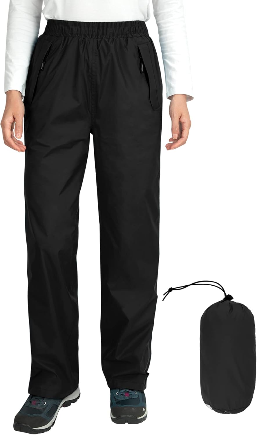 Outdoor Ventures Women's Packable Waterproof Hiking Pants