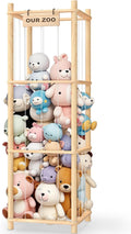 Stuffed Animal Storage & Organizer for Toddler Rooms - Cute Zoo Toy