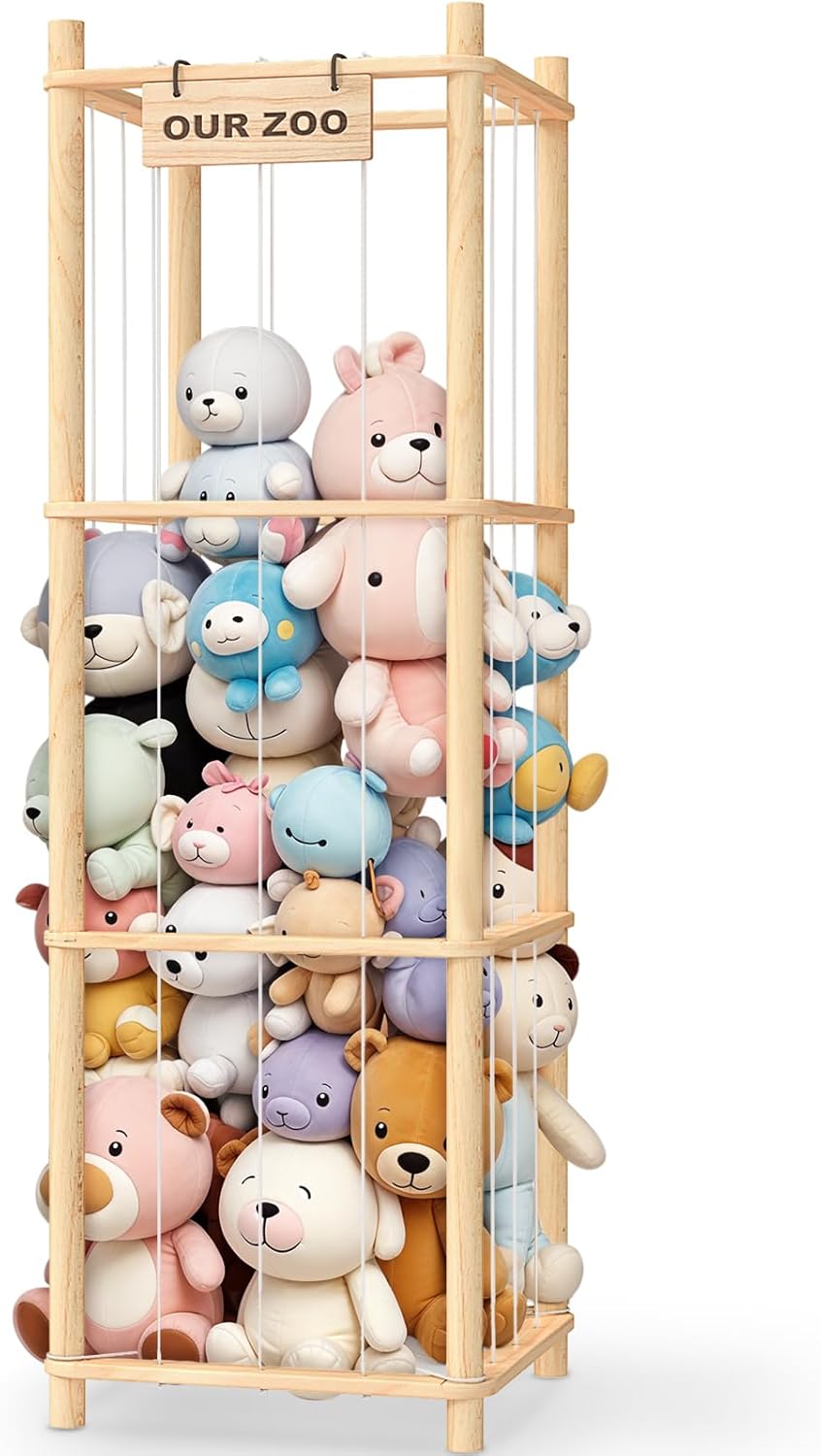 Stuffed Animal Storage Organizer for Toddlers and Playrooms
