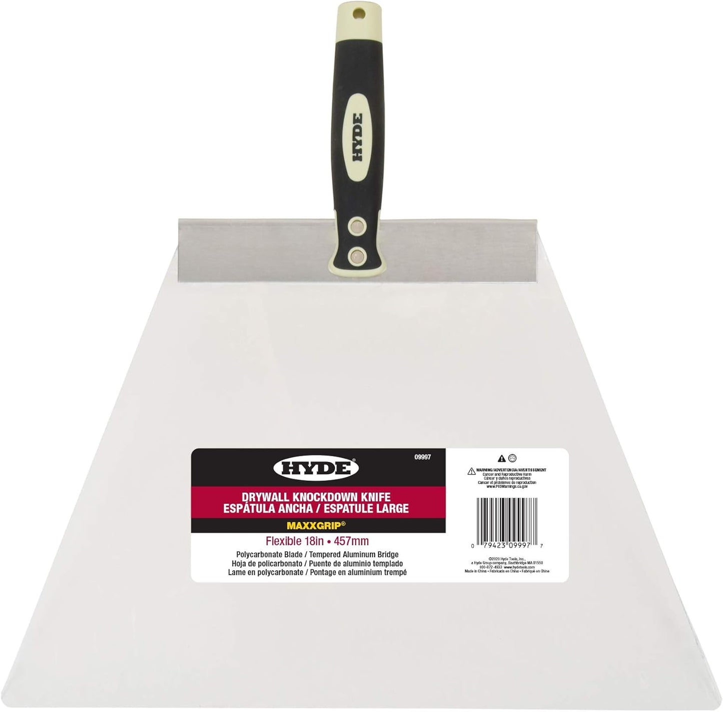 HYDE 09997 Acrylic Knockdown Knife for Perfect Finishes