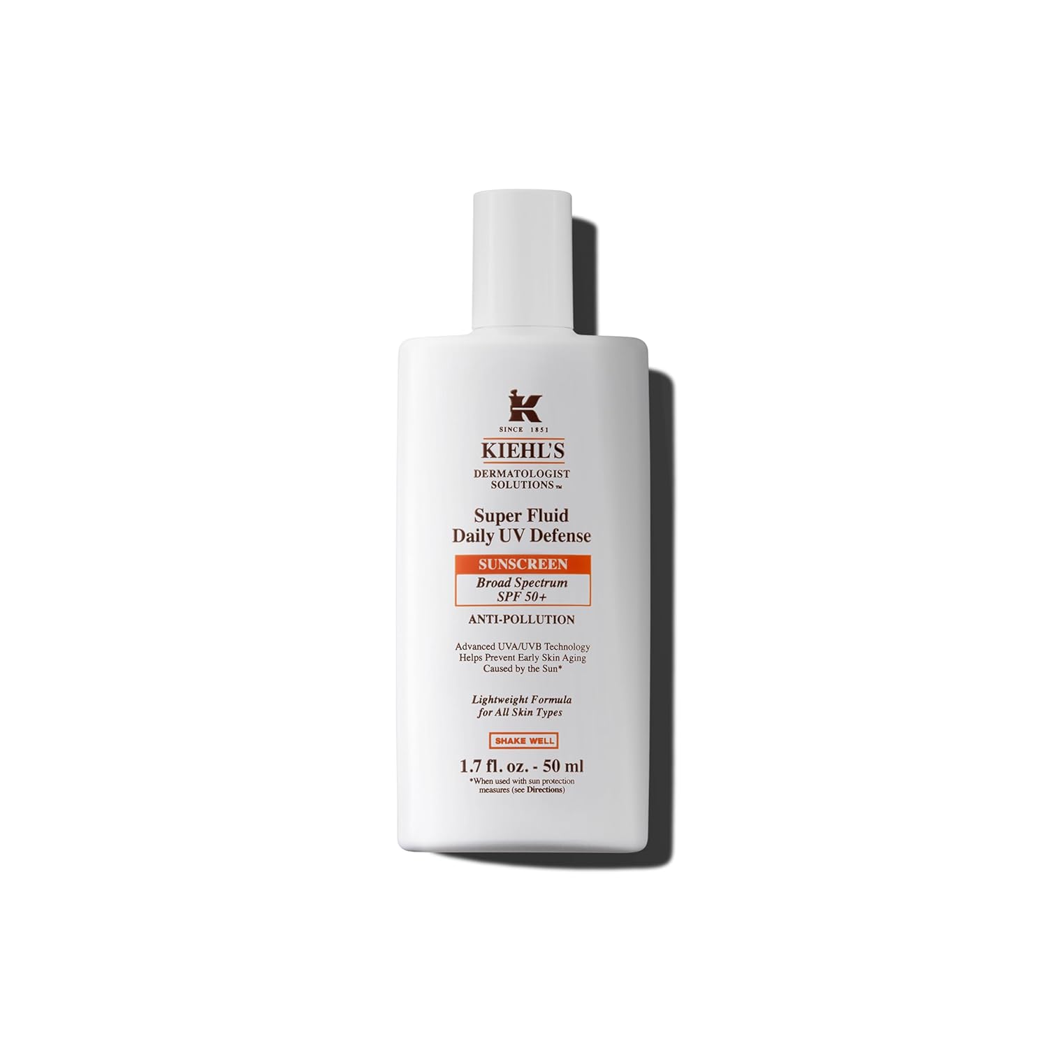 Kiehl's Super Fluid UV Defense Daily Facial Sunscreen SPF 50+ Review