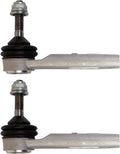 TRQ Front Outer Tie Rod Set Compatible with 2016-2021 Tesla S - Direct