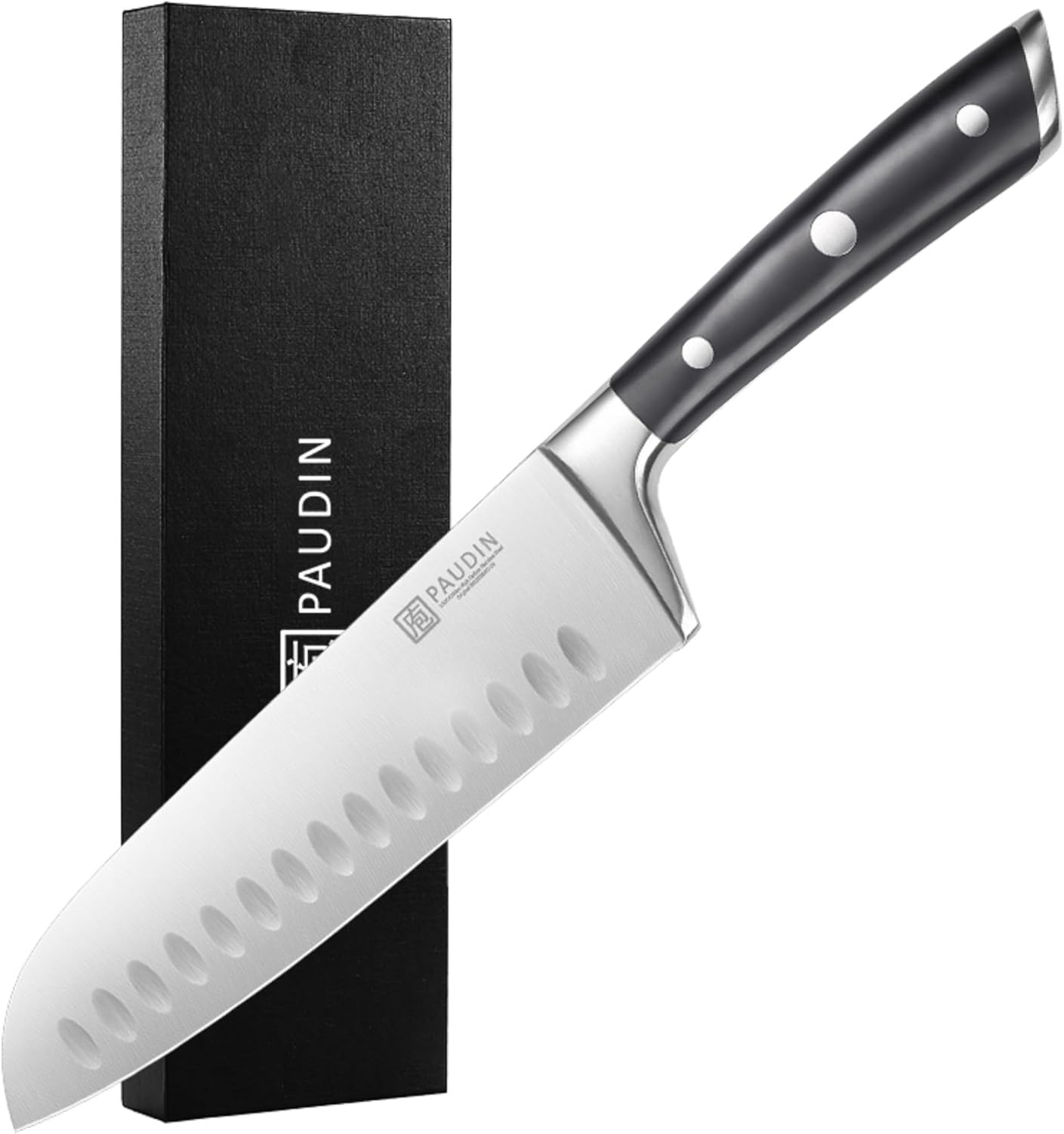 PAUDIN Santoku Knife 7 Inch - Ultra Sharp Kitchen Knife