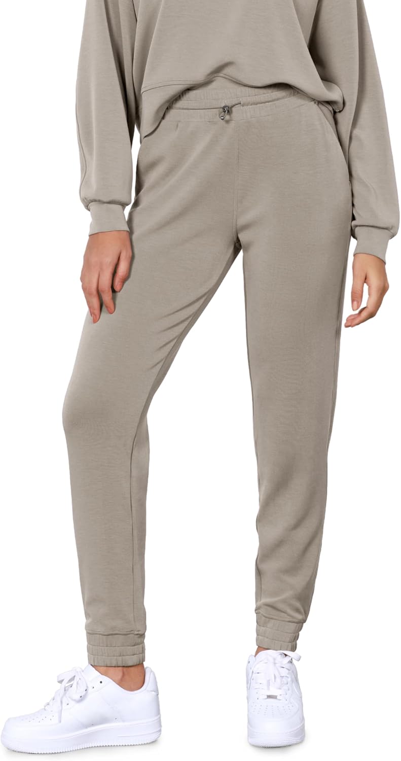 ODODOS Women's Modal Soft Jogger Pants for Casual Comfort