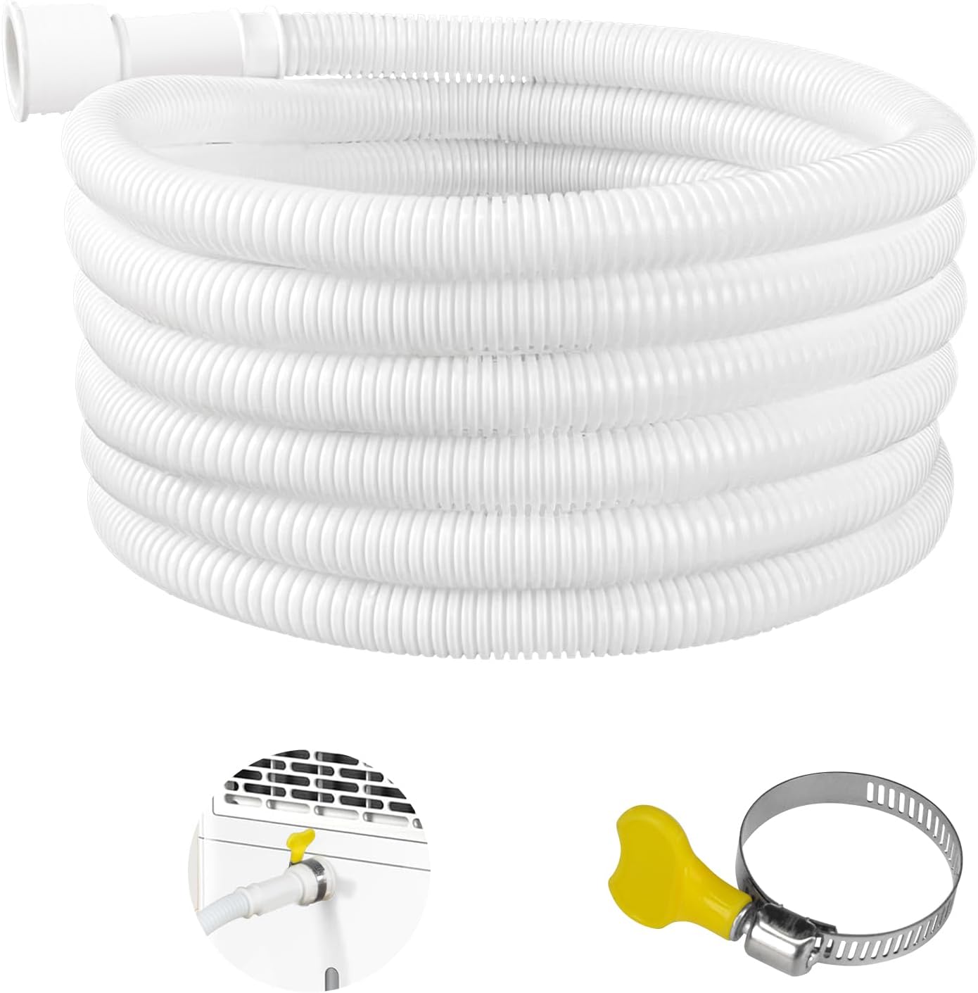 Flexible 13FT Dehumidifier Drain Hose - Stop Moisture Build-up Now!