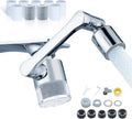 ATQ Water Filter Faucet Aerator Extender - Rotating 2-Mode Spray
