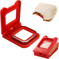 Kid-Friendly Sandwich Maker - Easy Seal & Cut