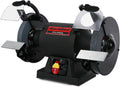 BUCKTOOL 1.0 HP 8 in High Speed Bench Grinder - Precision Tool