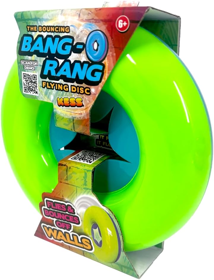 KESS Bang-o-rang Flying Disc: Ultimate Indoor & Outdoor Fun