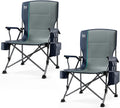 TIMBER RIDGE Oversized Folding Camping Chair High Back - Heavy Duty