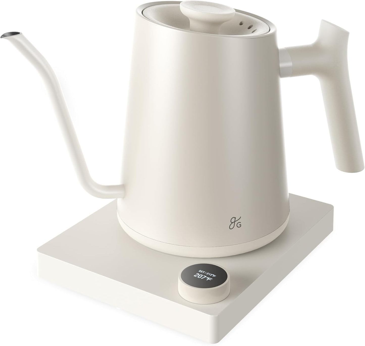 Greater Goods Electric Gooseneck Kettle for Precision Brewing