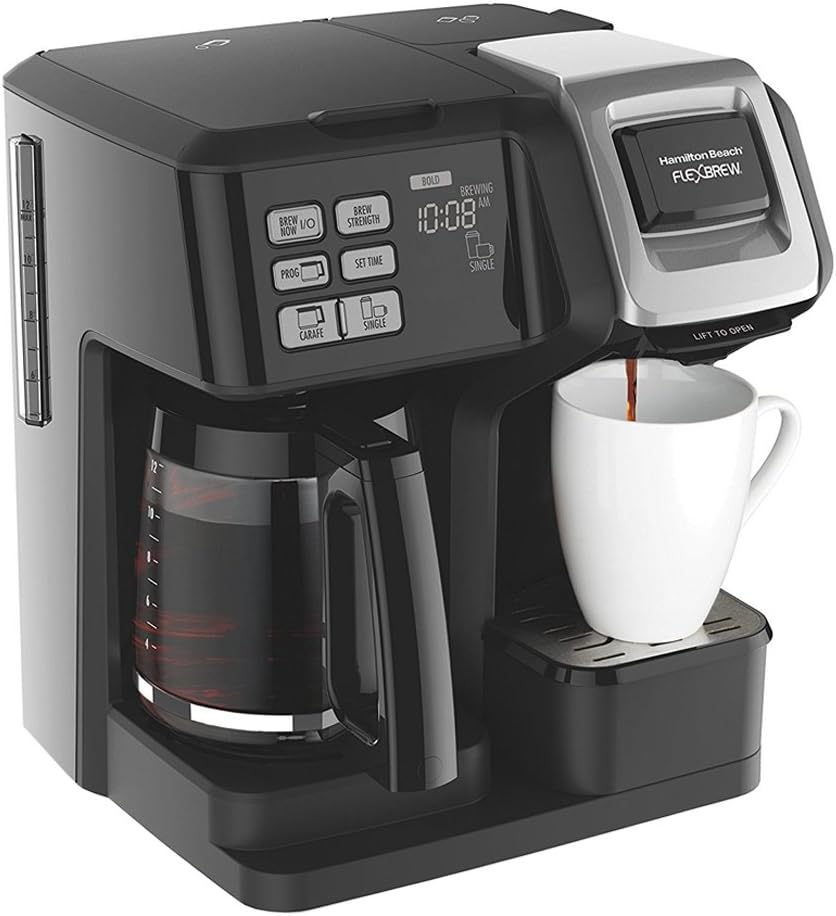 Hamilton Beach FlexBrew 2-Way Brewer Coffee Maker with Bundle