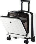 16 Inch Carry On Luggage with 2 Compartments for 14 & 15 Laptop