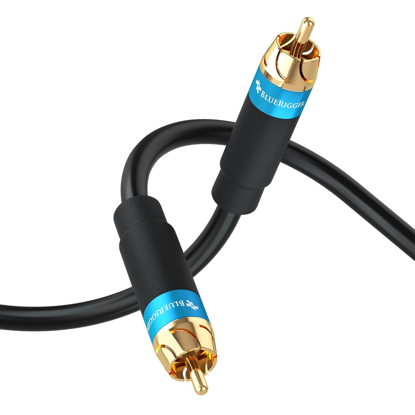 BlueRigger RCA Audio Subwoofer Cable for Home Theater Systems