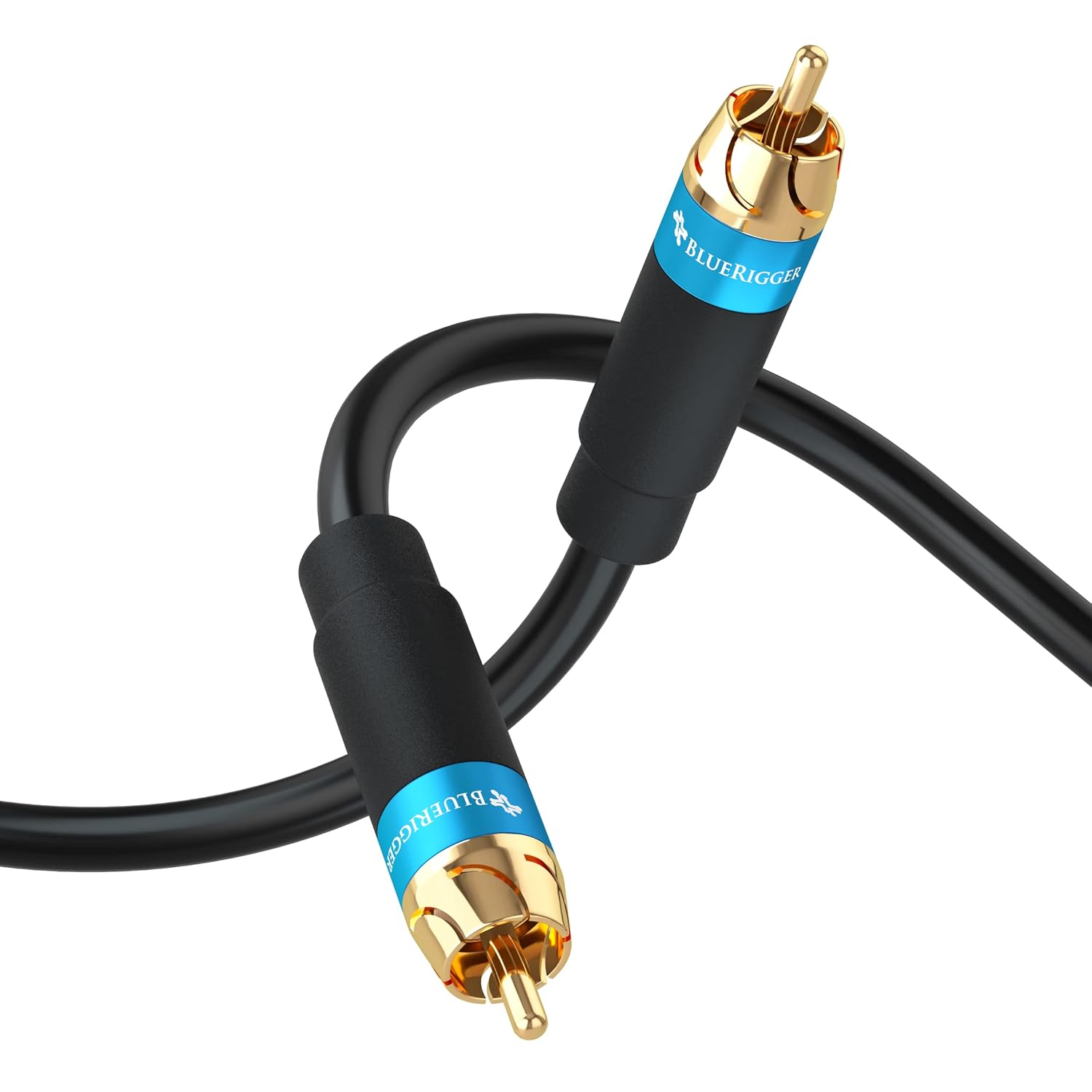 BlueRigger RCA Audio Subwoofer Cable for Home Theater Systems