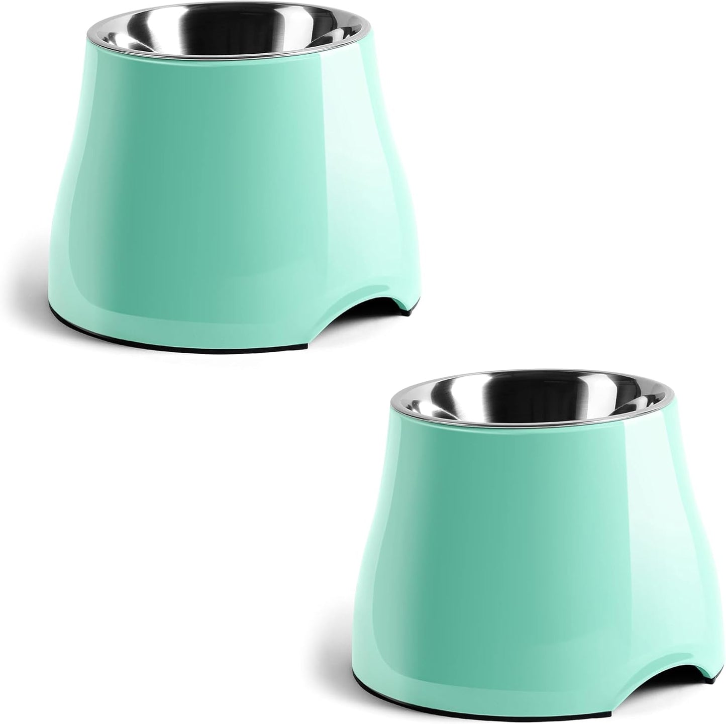 Fluffydream Elevated Dog Bowls for Healthy Eating and Comfort