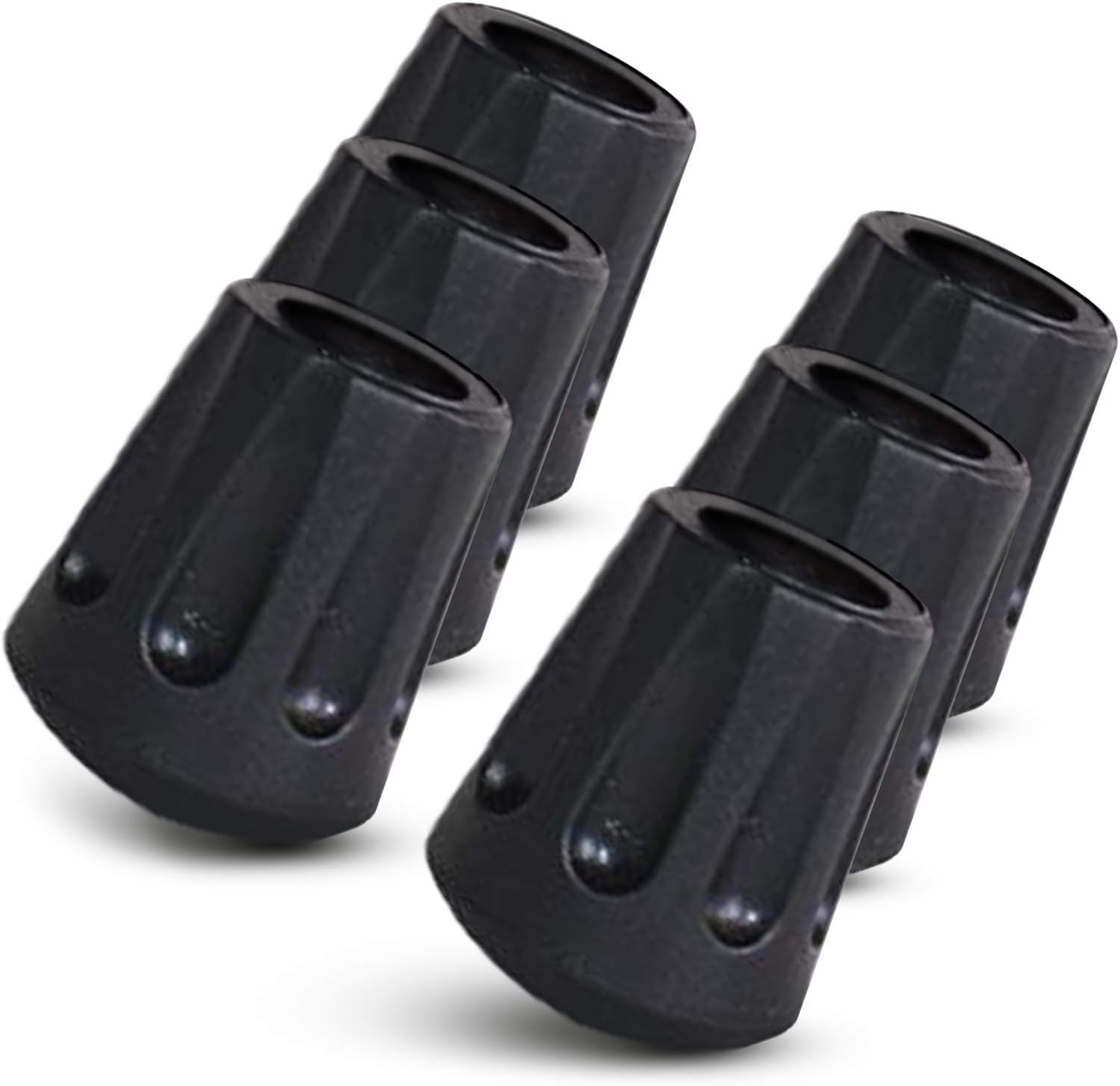 6 TrailBuddy Rubber Tips: Shock Absorption & Grip