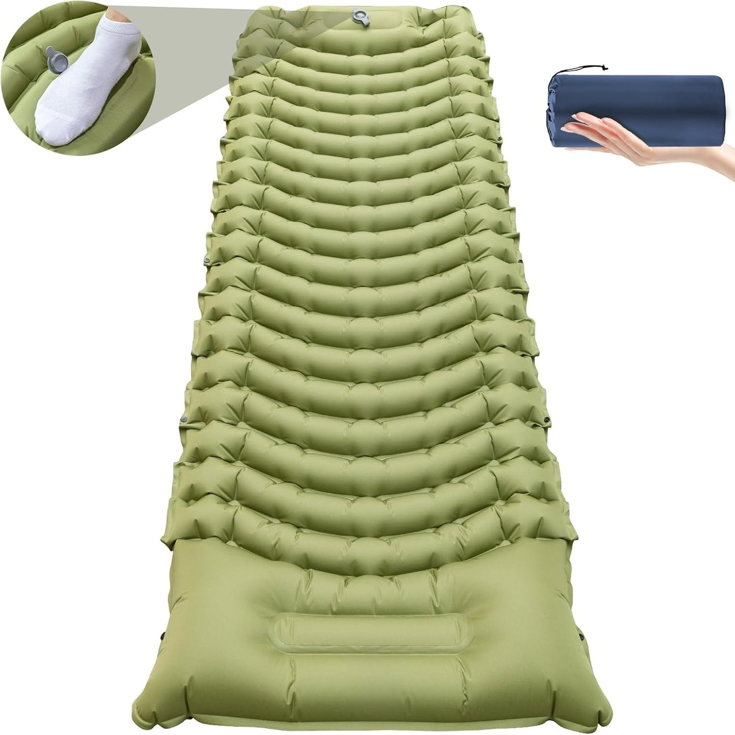 Ultra Thick Self-Inflating Camping Pad - Xoxocos