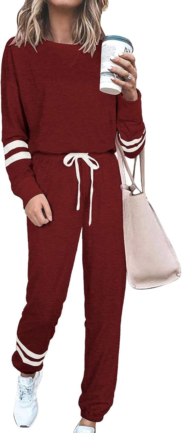 PRETTYGARDEN Women's Two Piece Loungewear Set for Comfort