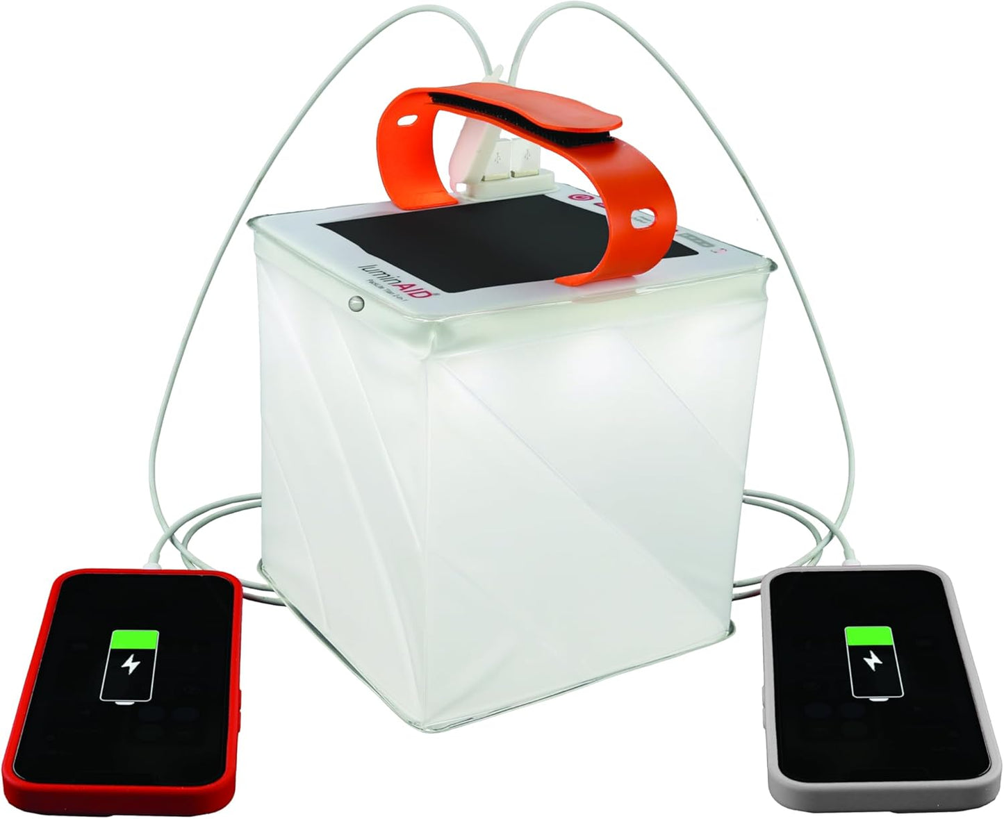LuminAID Survivor Solar Lantern - Inflatable LED Light for Travel