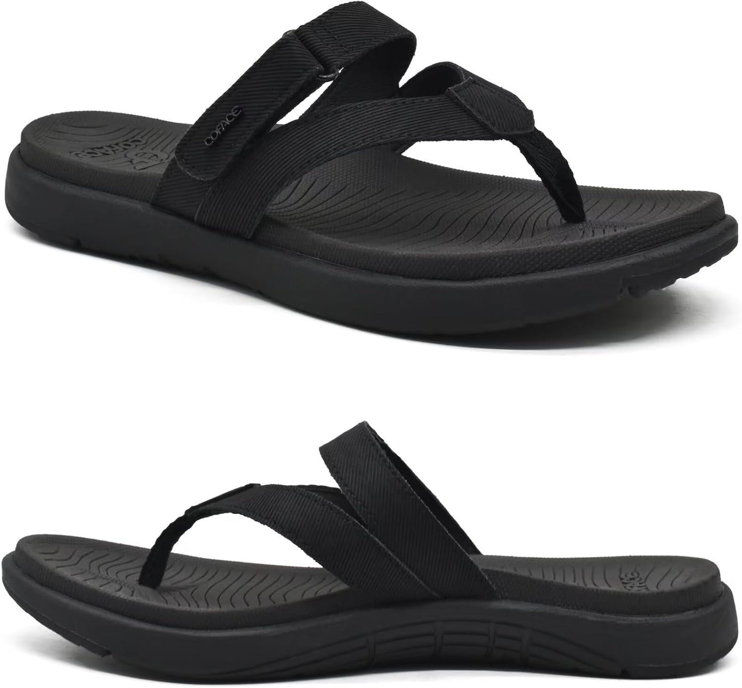 COFACE Womens Fashion Orthotic Flip Flops for Comfort and Style
