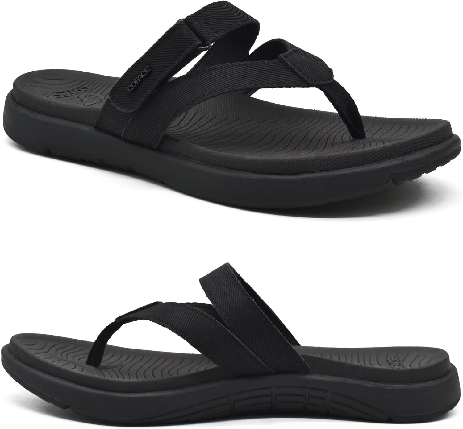 COFACE Womens Fashion Orthotic Flip Flops for Comfort and Style