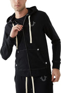 True Religion Men's Buddha Logo Hoodie - Iconic Style