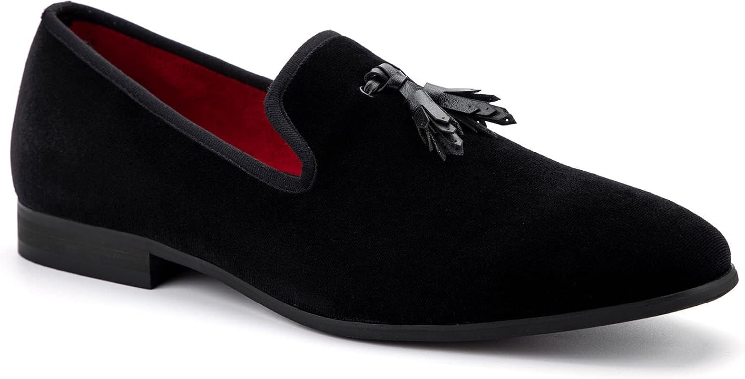 Meijiana Mens Loafers Wedding Dress Shoes for Formal Occasions