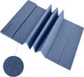 Foldable Yoga Mat with Carrying Strap - Lightweight, Nonslip Travel
