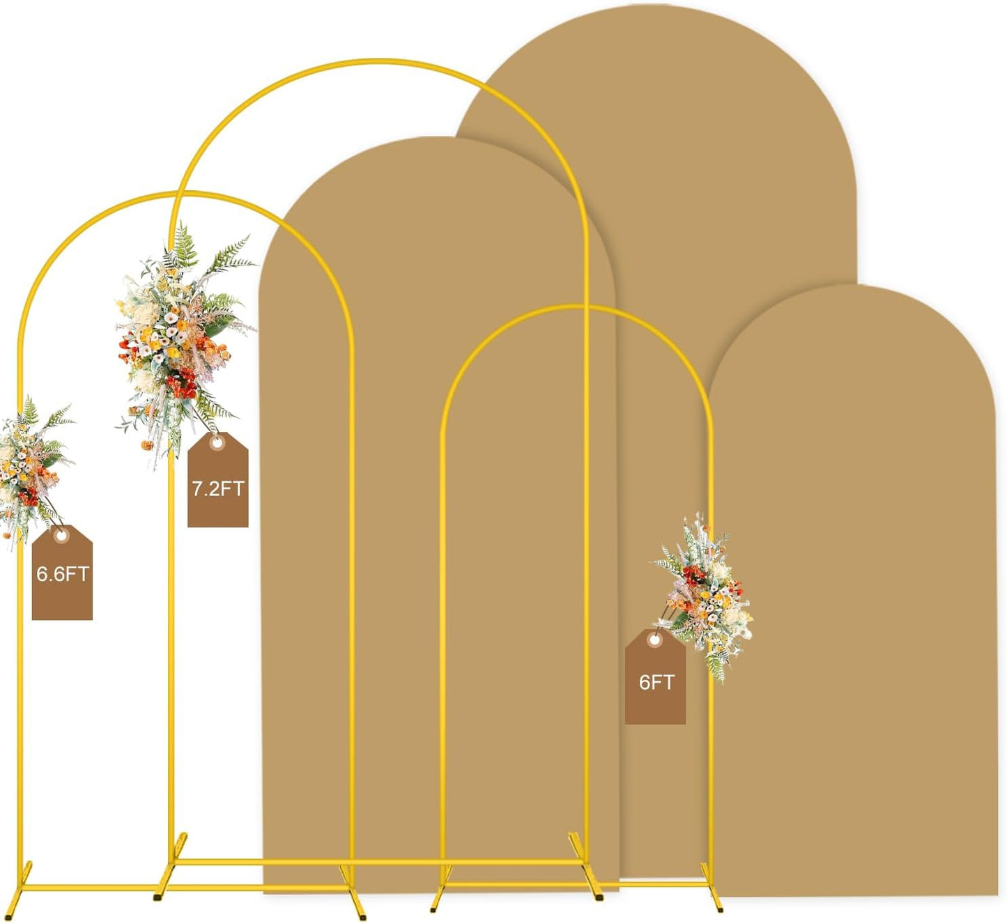MODFUNS Arch Backdrop Stand Set for Stunning Event Decorations