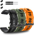 26mm Easy Fit Watch Bands for Fenix 8 51mm and 7X - Soft Silicone