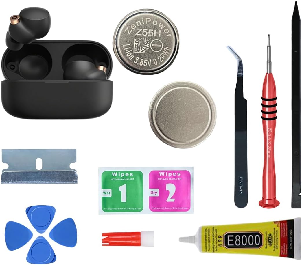 [2PCS] Sony WF-1000XM4 Headset Battery Kit+