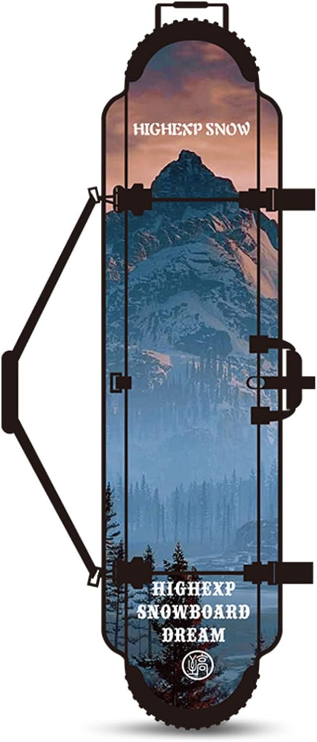 Orange Waterproof Snowboard Bag 160CM - Protect Your Board!