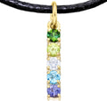 PRIDE Fashion Flags Pendant Necklace - Subtle LGBTQ+ Sterling Silver