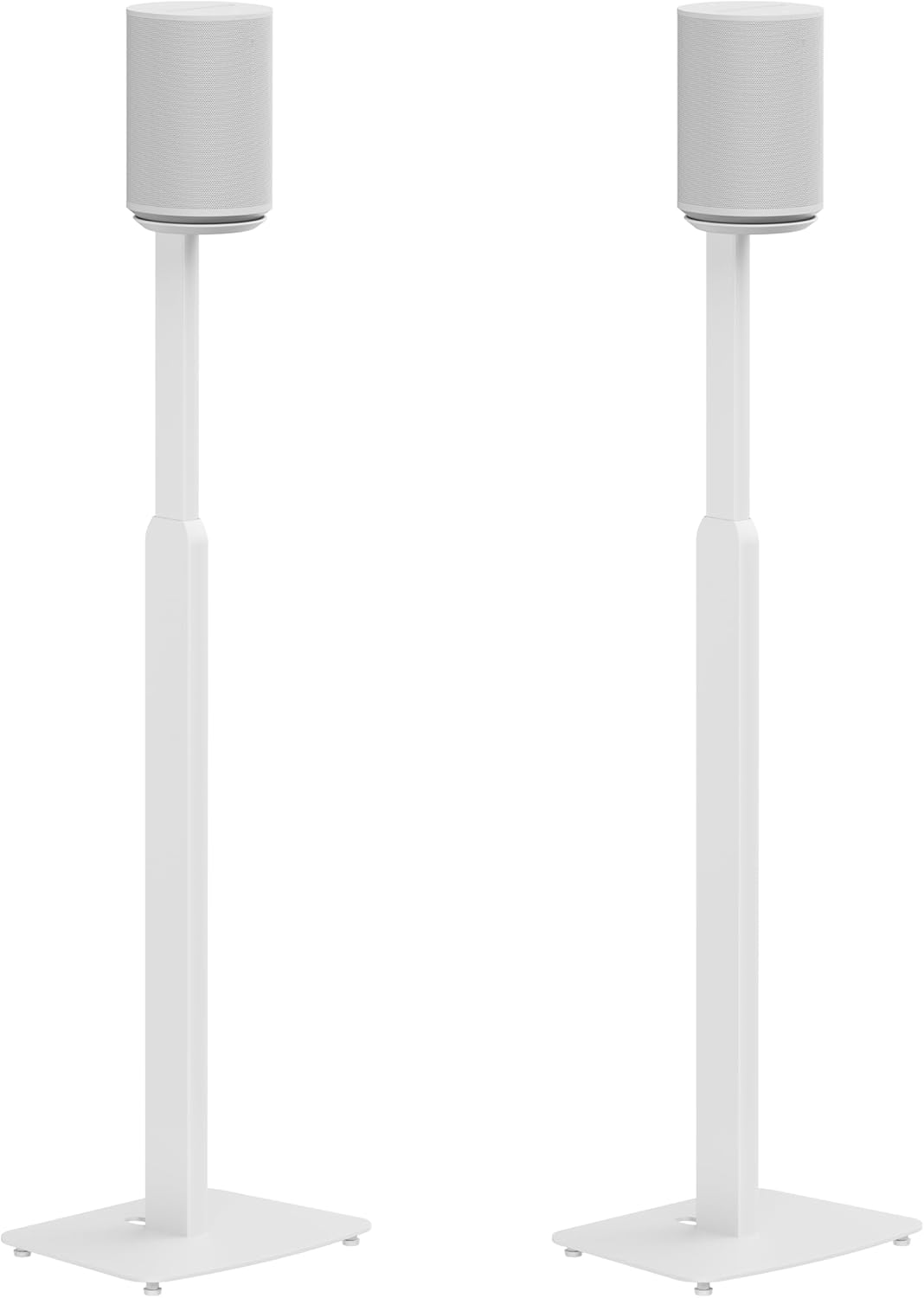 Adjustable Floor Stand Mount for SONOS Era 100 - White Brackets