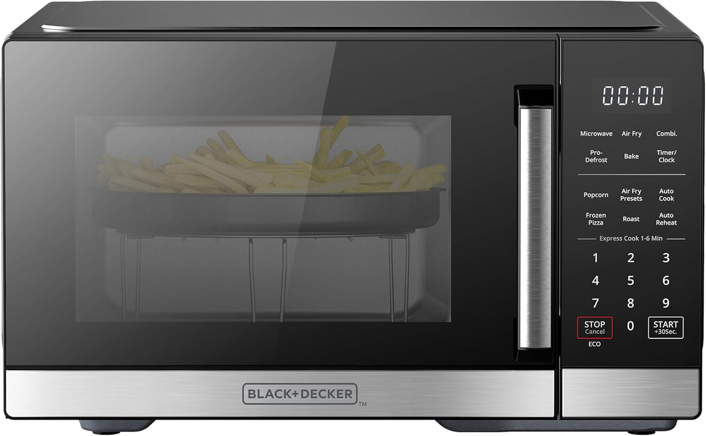 5-in-1 Microwave Oven: Air Fry, Bake, Roast & More!