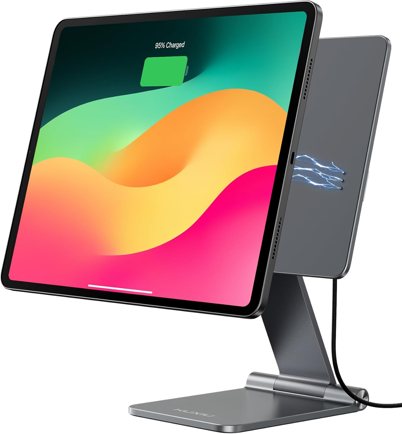 Magnetic Wireless Charging Stand for iPad Pro 11 M4 2024