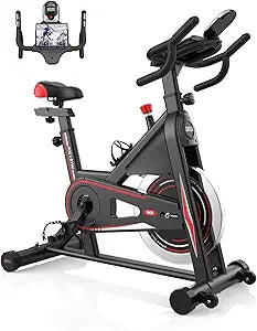 DMASUN Magnetic Resistance Indoor Cycling Bike for Home Fitness