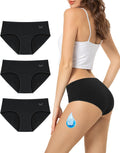 TANSTC Period Underwear for Women Heavy Flow - 3 Pack Comfortable 60ML