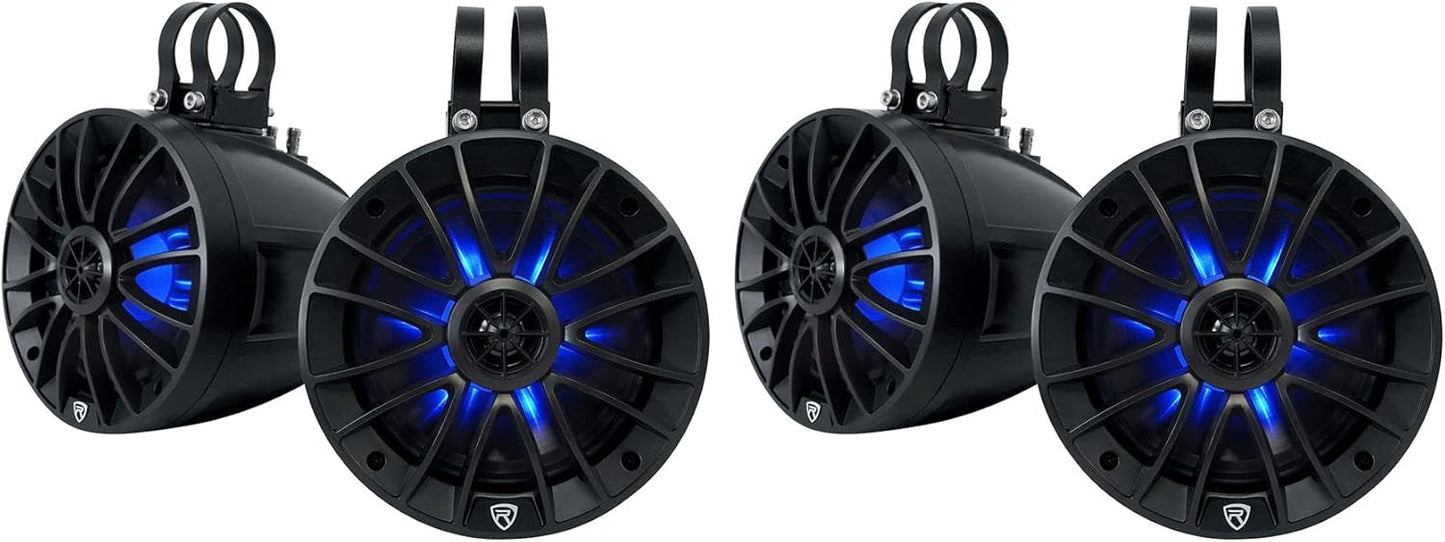 Rockville PT65BR 6.5 Powered Bluetooth LED Tower Speakers Review