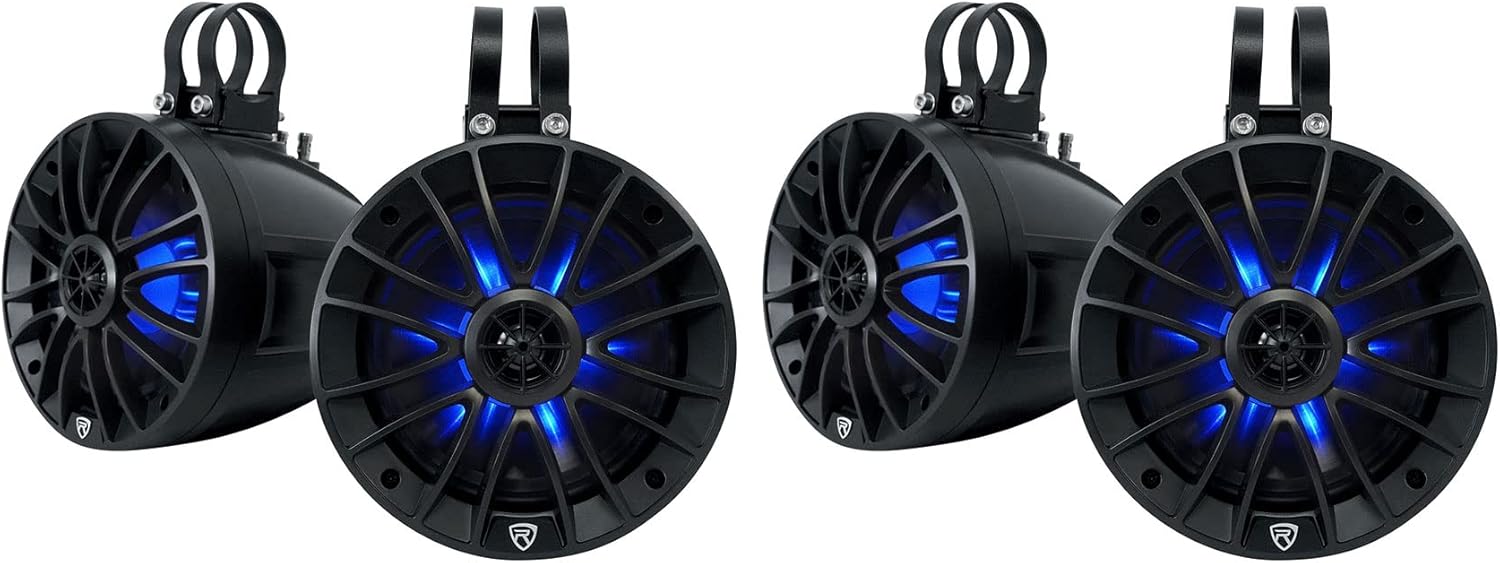 Rockville PT65BR 6.5 Powered Bluetooth LED Tower Speakers Review